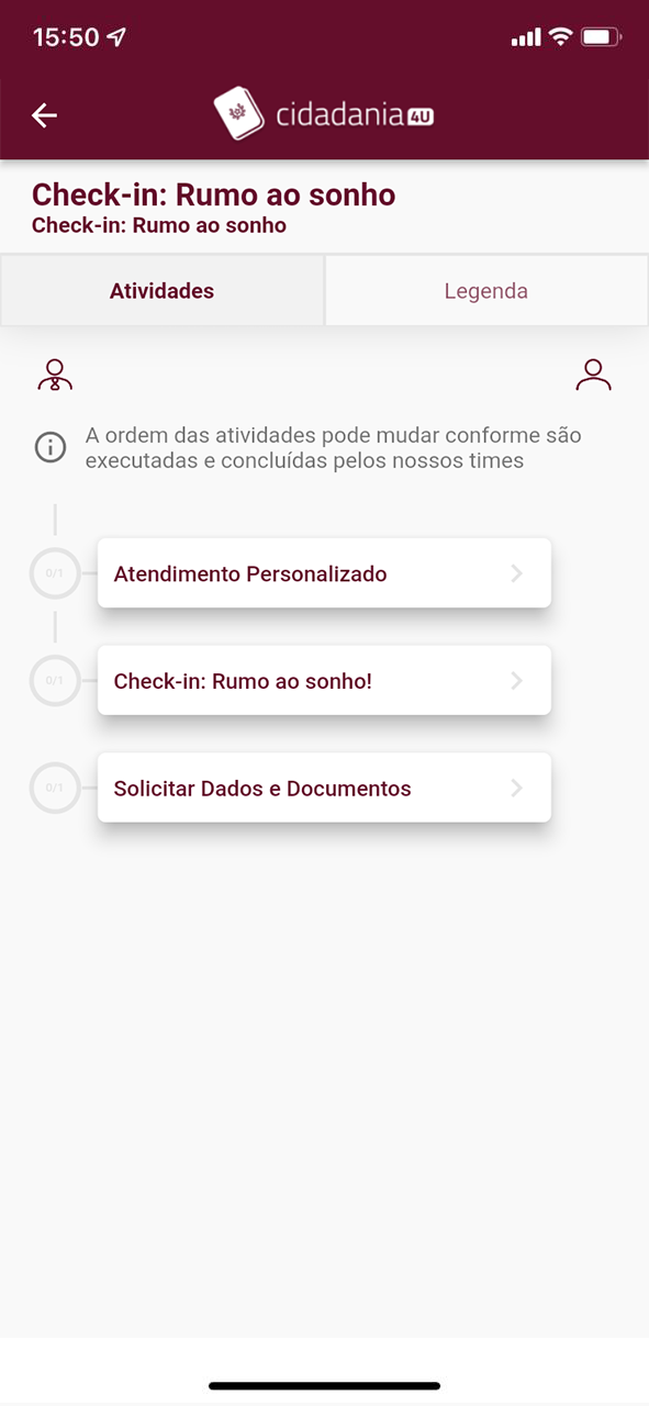 Cidadania4U App serviços